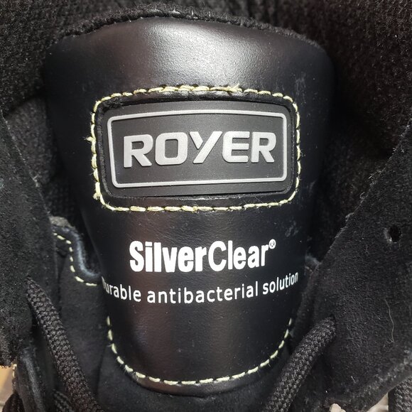 Royer 9.5 Work Boots Met Guard FR Composite Toe 8501 Black $208 - Picture 10 of 16